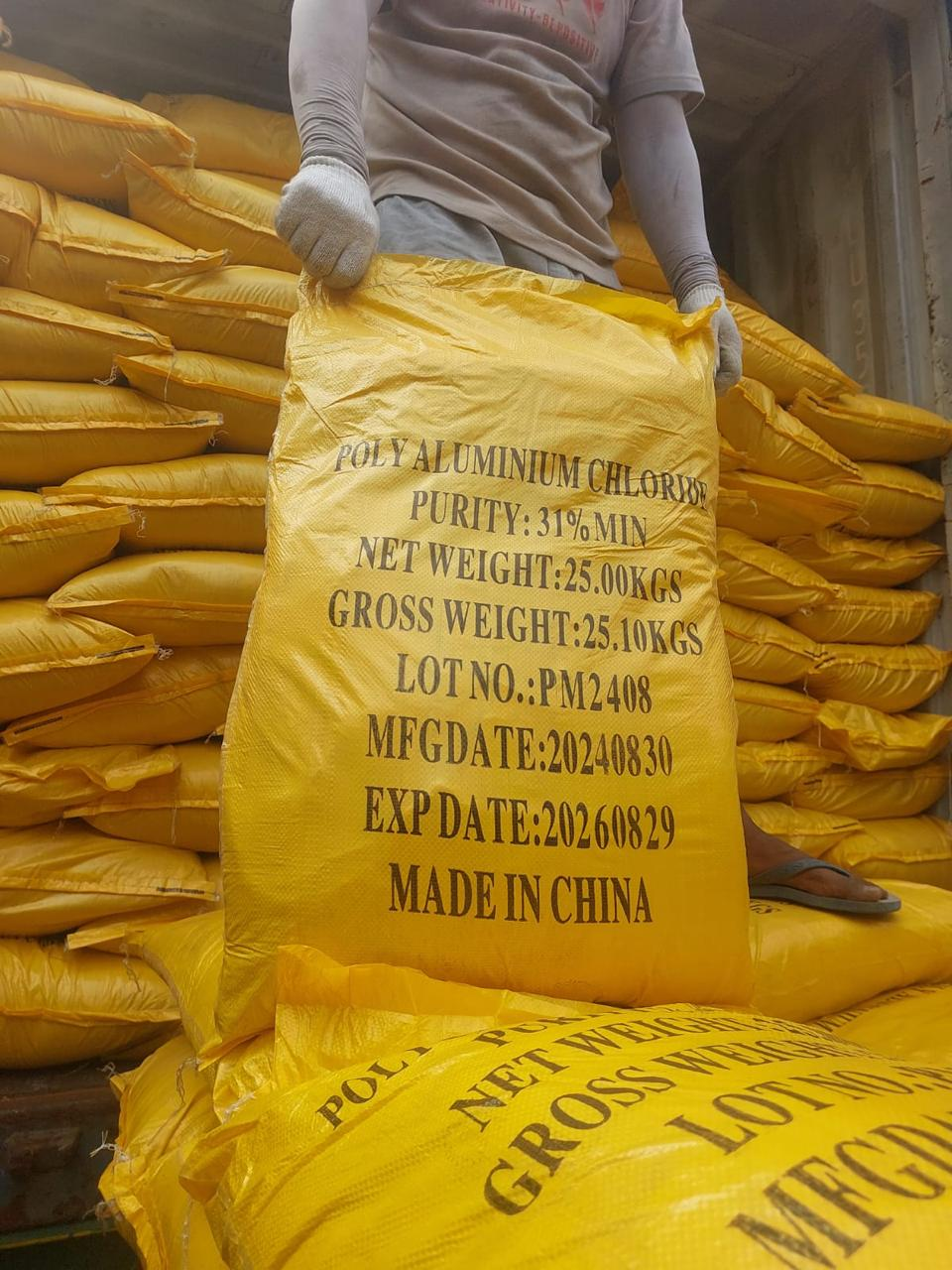 Kemasan Poly Aluminium Chloride (PAC) 31%